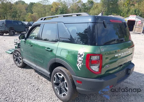 2024 Ford Bronco Sport Outer Banks из США, поврежденный, VIN 3FMCR9C60RRE62381